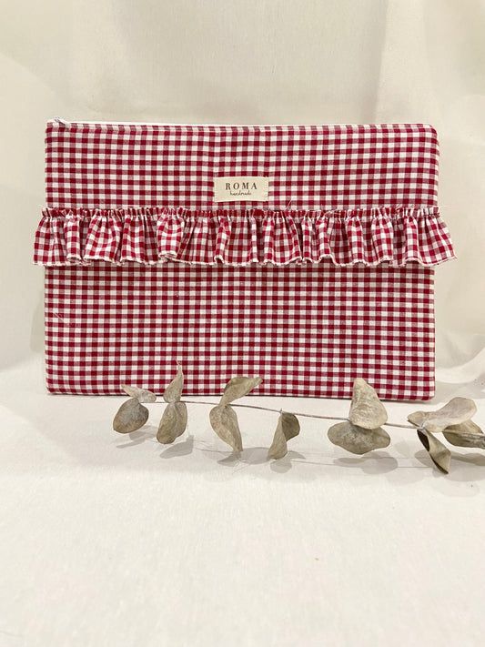 Funda ordenador o tablet VICHY BURDEOS + VOLANTE