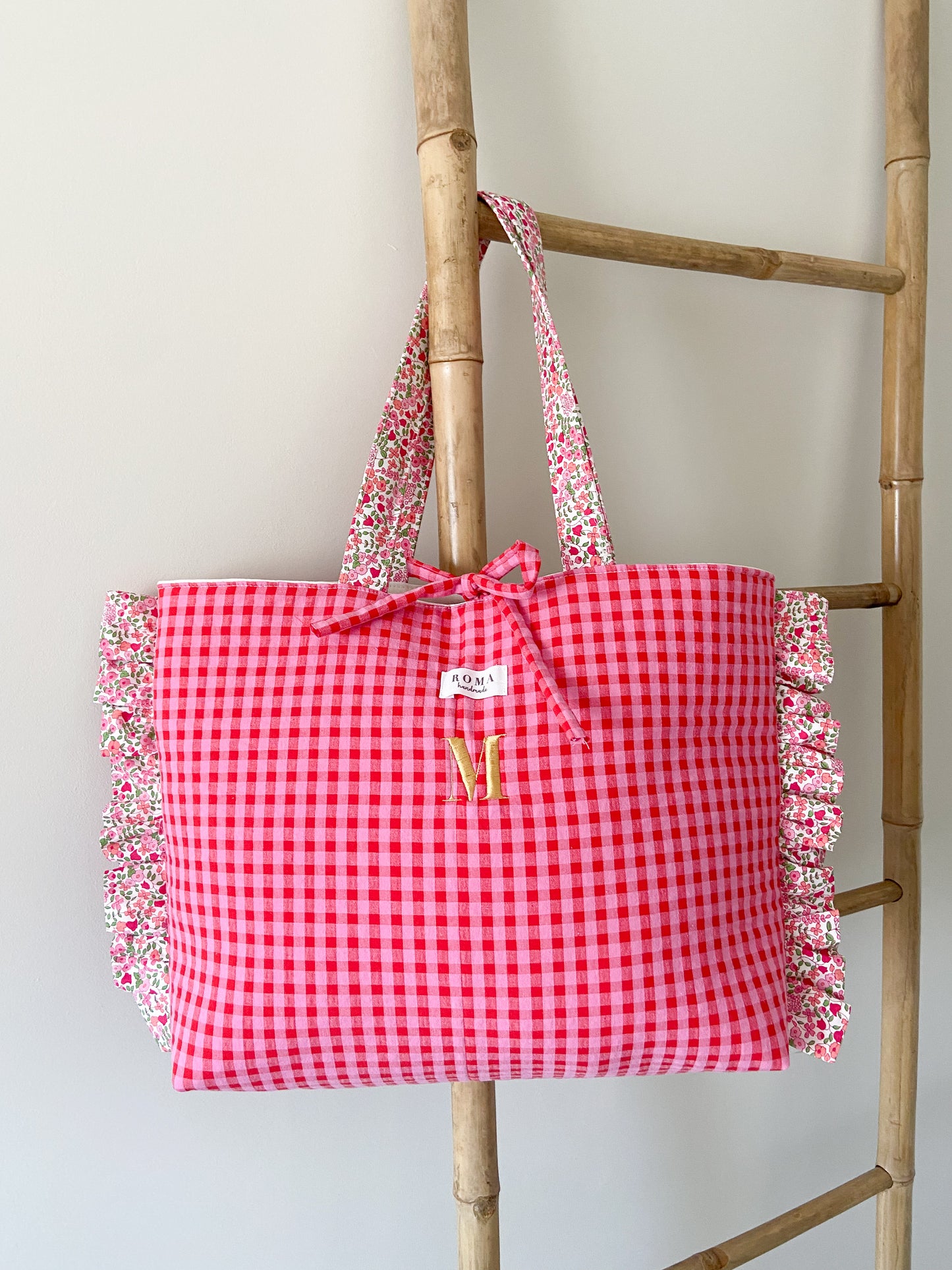 Bolso VICHY FRESITA + volantes BETH