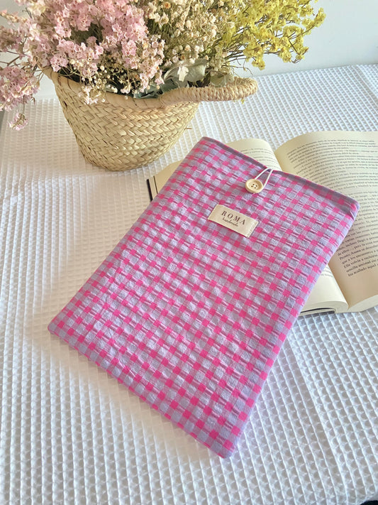 Funda libro VICHY LAVANDA