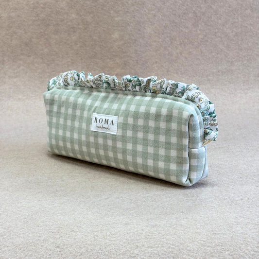 Estuche VICHY VERDE + JAZMÍN