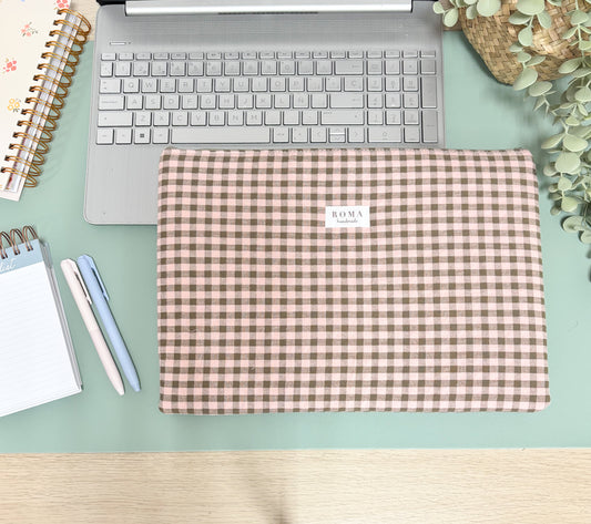 Funda ordenador o tablet VICHY CHOCOLATE