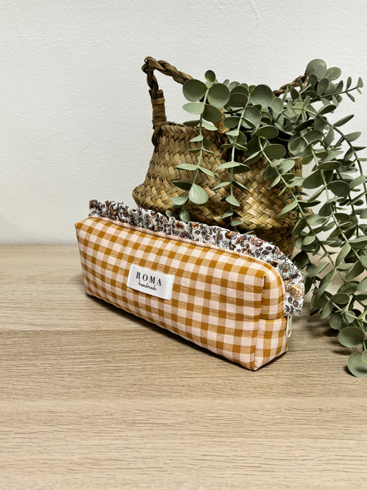 Estuche VICHY CARAMELO - BRUNA