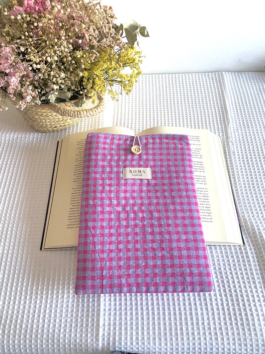 Funda libro VICHY LAVANDA