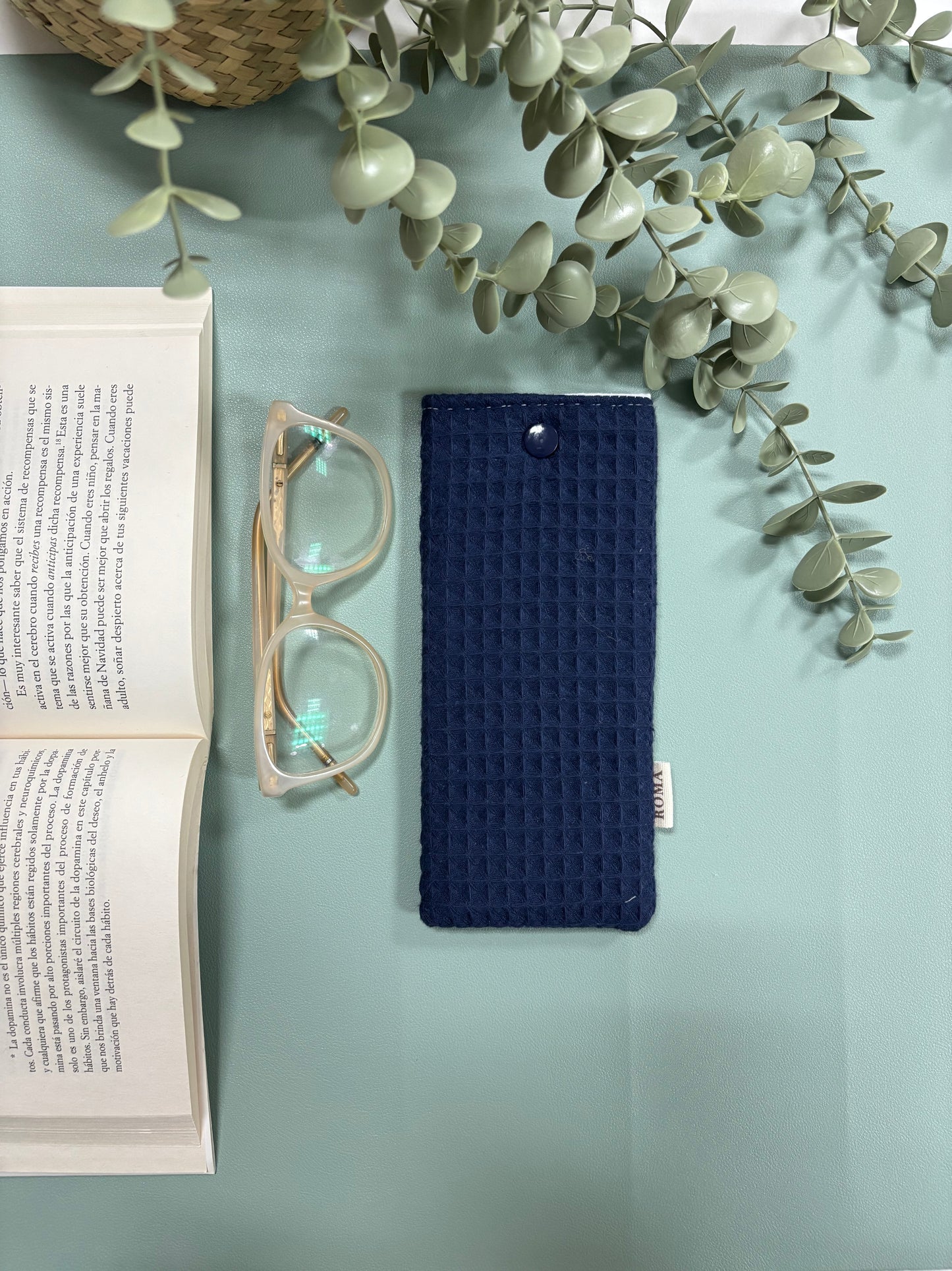 Funda gafas WAFFLE MARINO