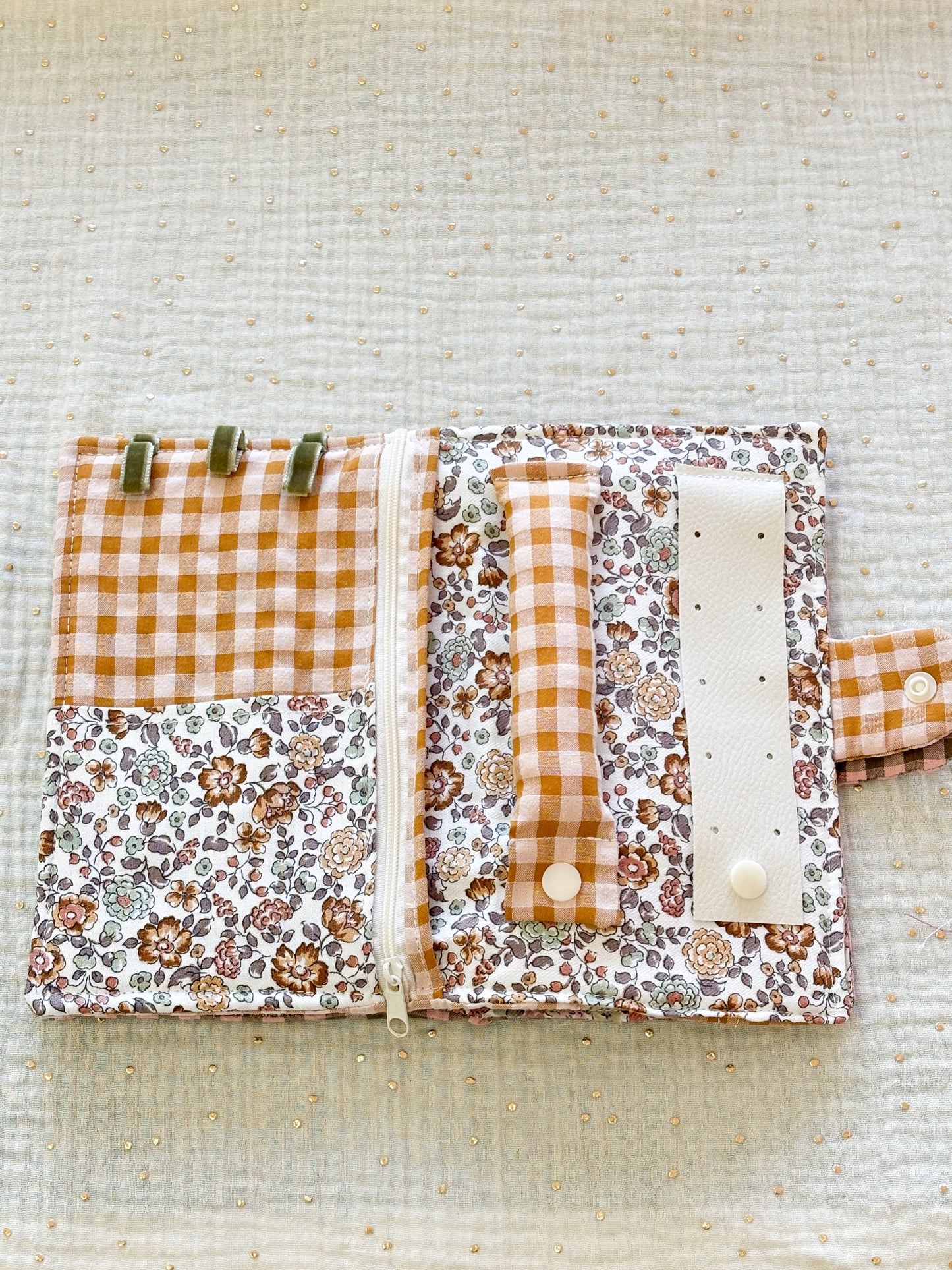 Joyero viaje VICHY CARAMELO