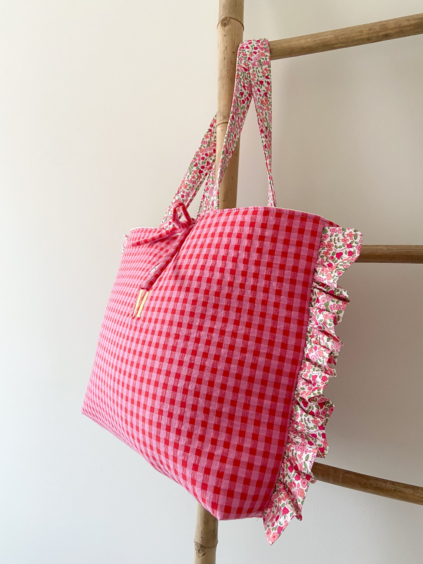 Bolso VICHY FRESITA + volantes BETH