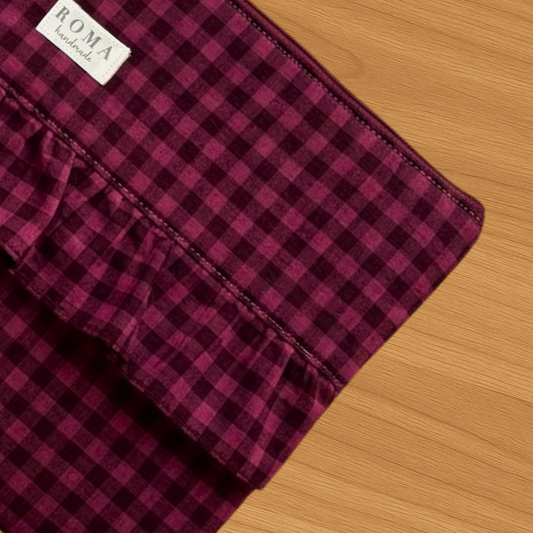 Funda ordenador o tablet VICHY BURDEOS + VOLANTE