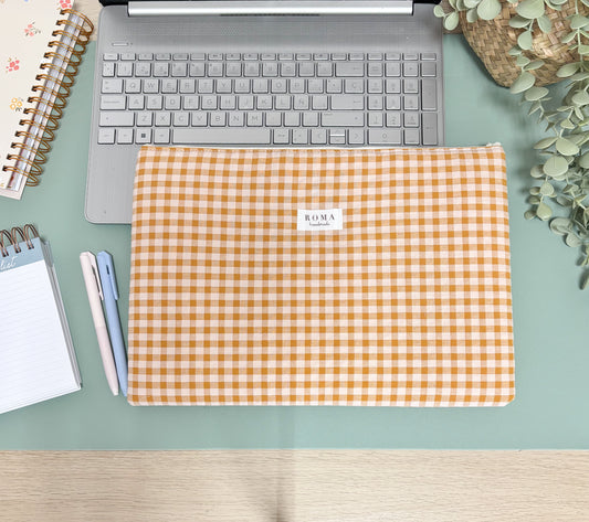 Funda ordenador o tablet VICHY CARAMELO