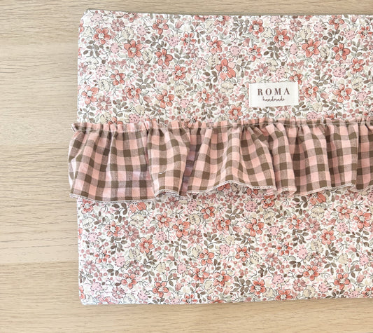 Funda ordenador o tablet NOA + VICHY CHOCOLATE