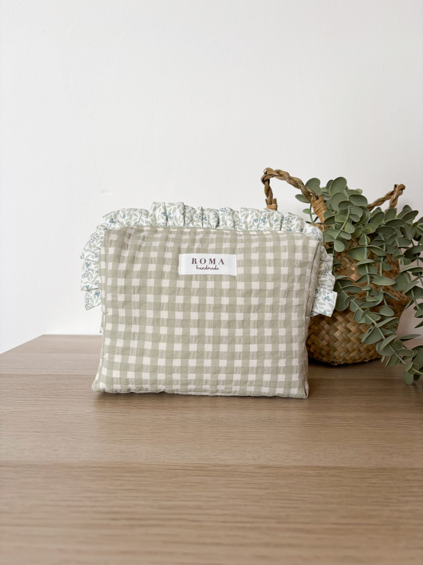 Neceser VICHY VERDE + volante OLIVIA