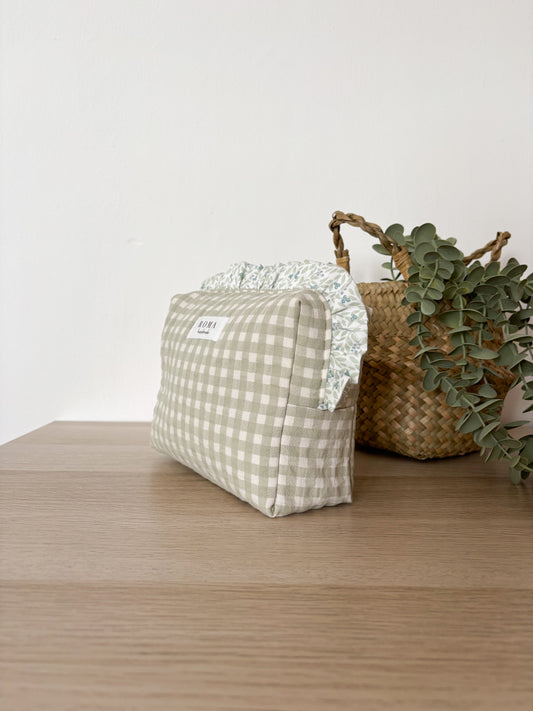 Neceser VICHY VERDE + volante OLIVIA