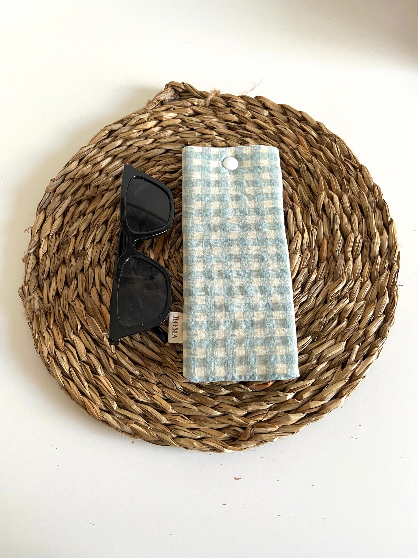 Funda gafas - VICHY AZUL AQUA