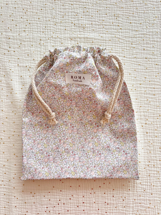 Bolsa merienda JULIETA hecho artesanalmente en España.