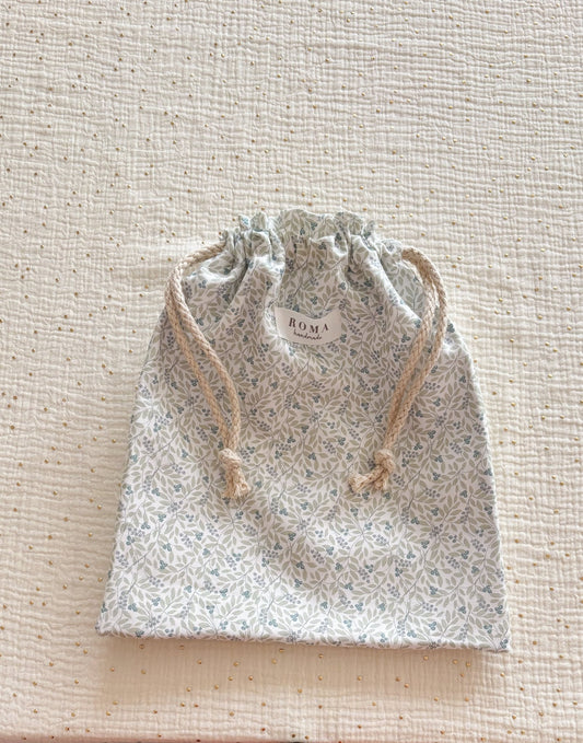 Bolsa merienda OLIVIA hecho artesanalmente en España.