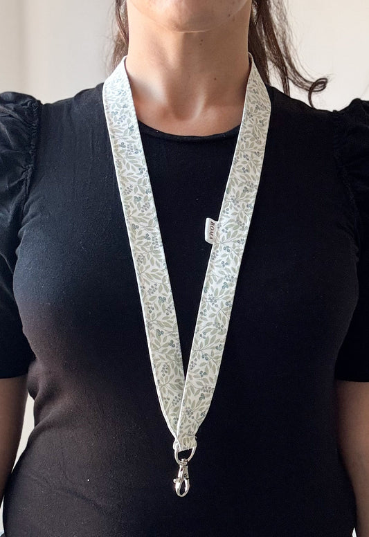Lanyard OLIVIA hecho artesanalmente en España.