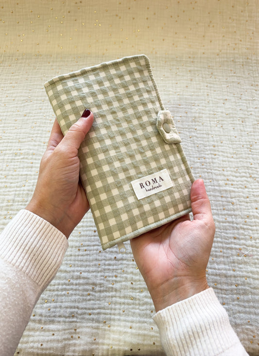 Joyero viaje VICHY VERDE