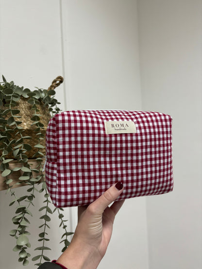 Neceser VICHY BURDEOS