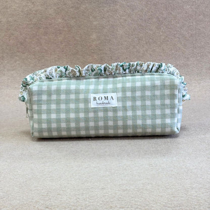 Estuche VICHY VERDE + JAZMÍN