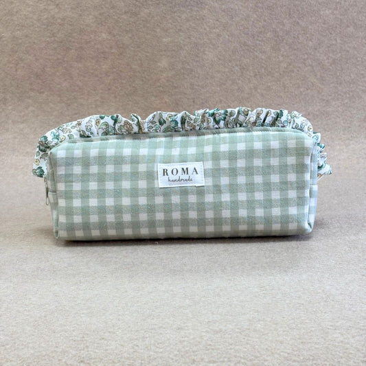 Estuche VICHY VERDE + JAZMÍN