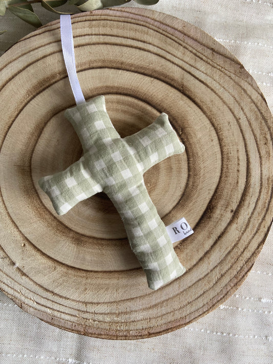 Crucecita VICHY VERDE TÉ