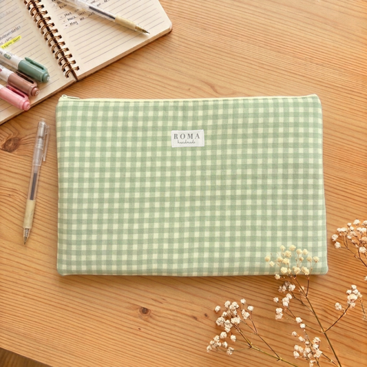 Funda ordenador o tablet VICHY VERDE