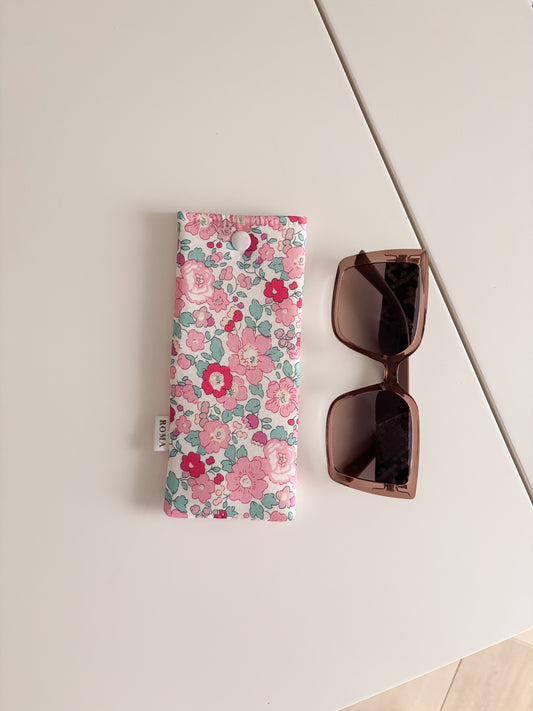 Funda gafas SANTORINI flor