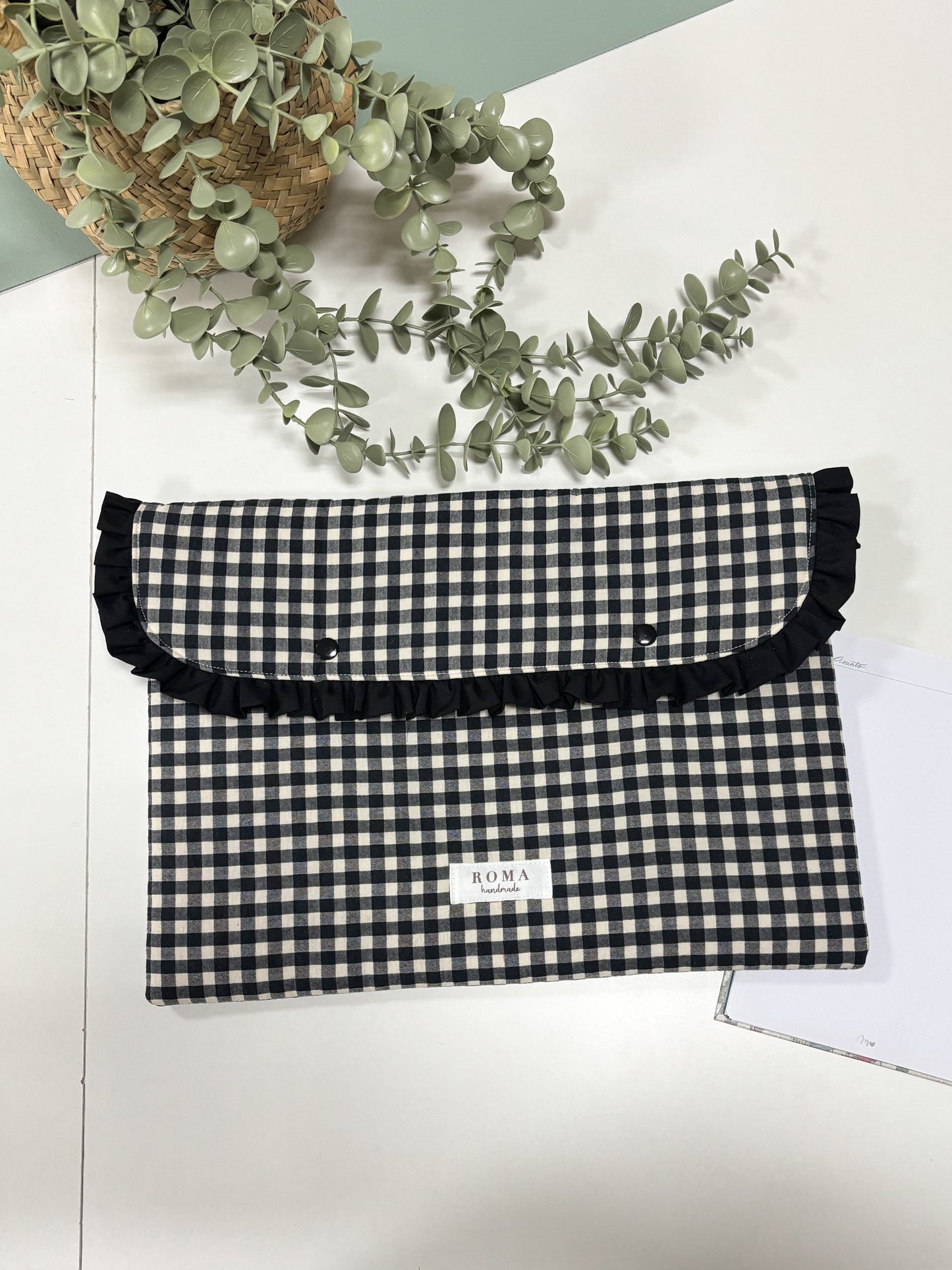 Portadocumentos A4 - VICHY NEGRO