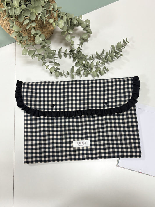 Portadocumentos A4 - VICHY NEGRO