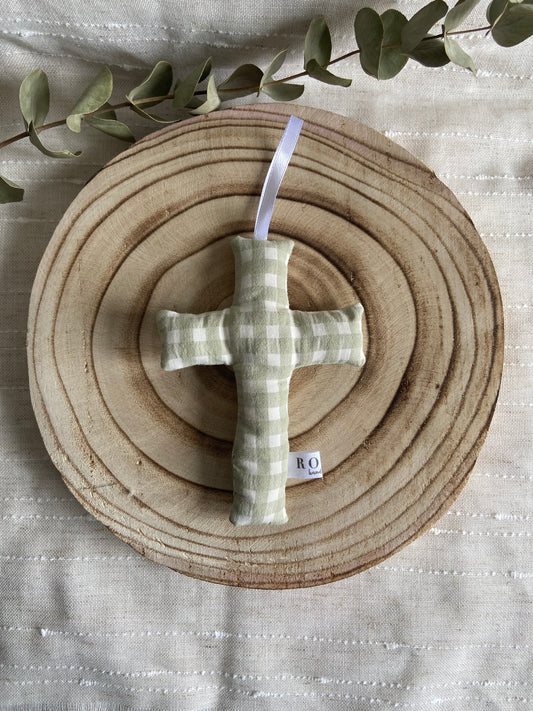 Crucecita VICHY VERDE TÉ