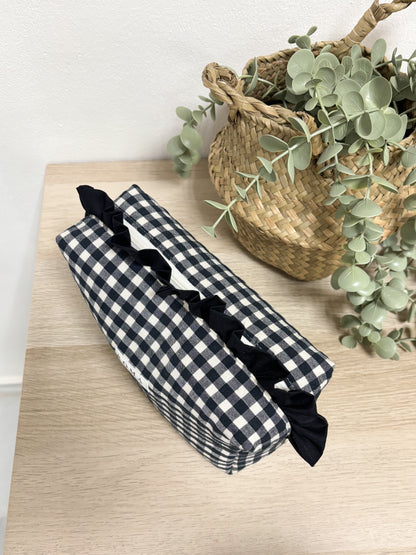 Neceser VICHY NEGRO + volante