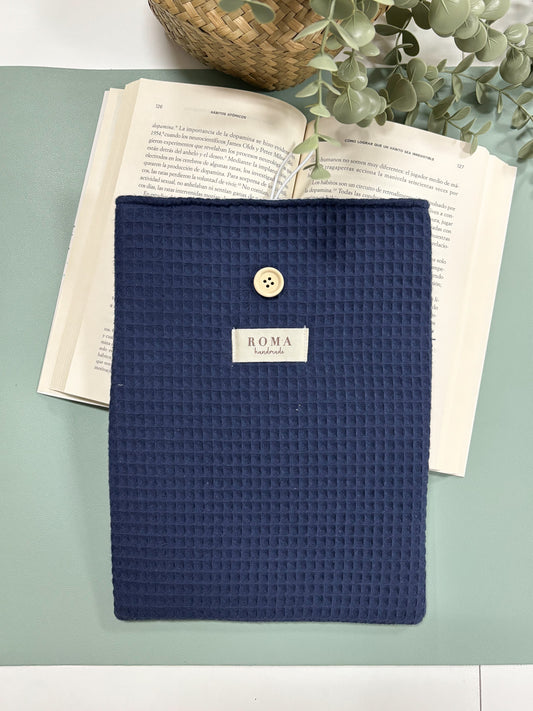 Funda para libro WAFFLE MARINO