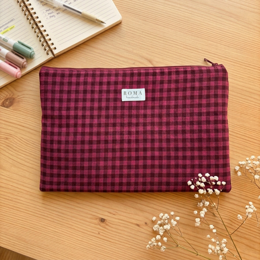 Funda ordenador o tablet VICHY BURDEOS