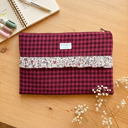 Funda ordenador o tablet VICHY BURDEOS + VEGA