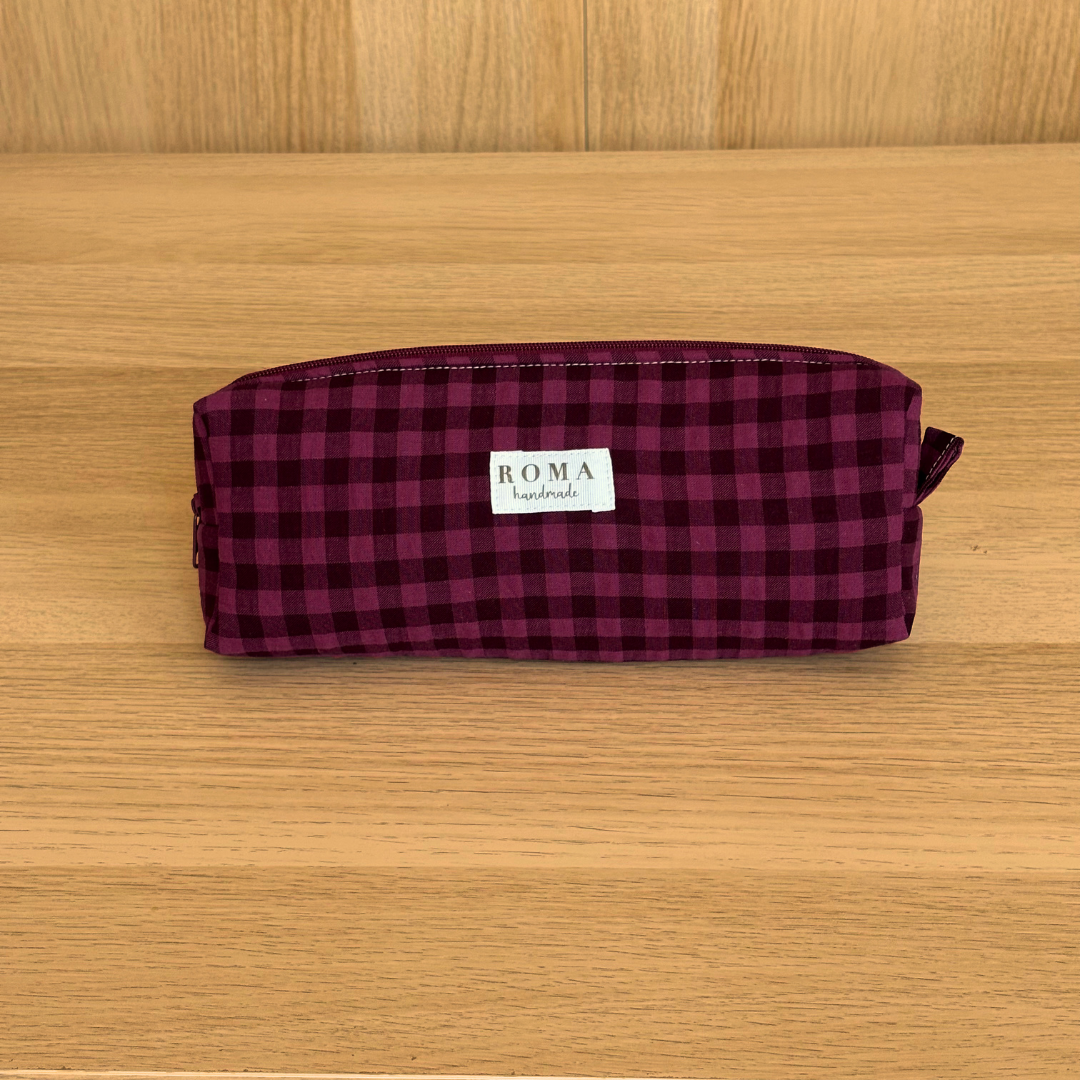 Estuche VICHY BURDEOS
