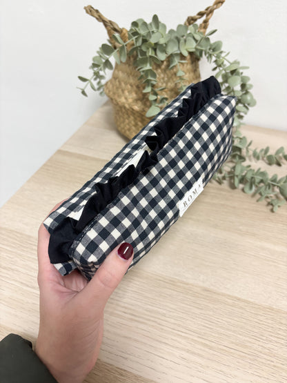 Estuche VICHY NEGRO - volante