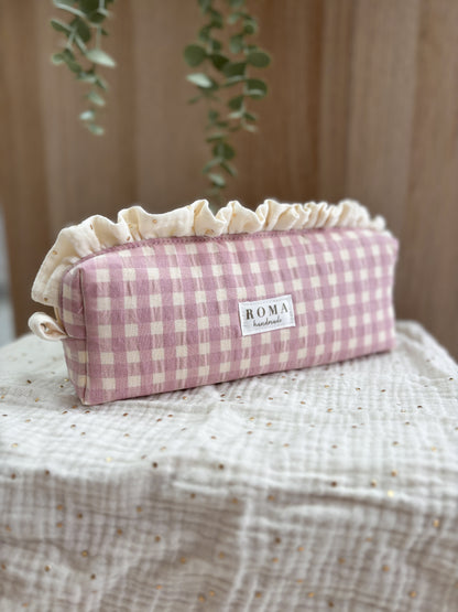 Estuche VICHY ROSA - GOLDEN