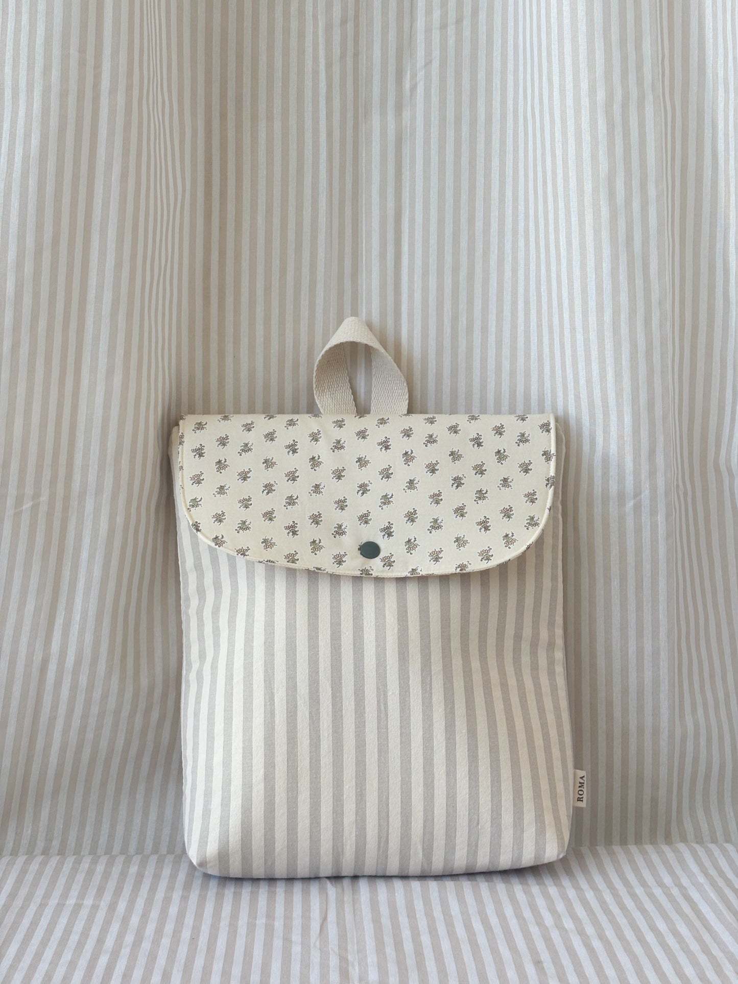 Mochila RAYAS CRUDO + INDIAN