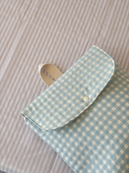 Mochila VICHY AZUL AQUA
