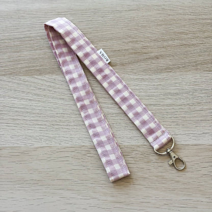 Lanyard VICHY ROSA