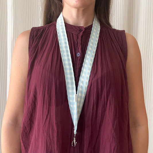 Lanyard VICHY AQUA