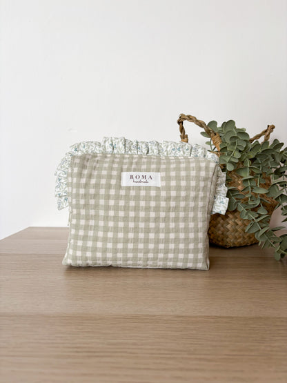 Neceser VICHY VERDE + volante OLIVIA