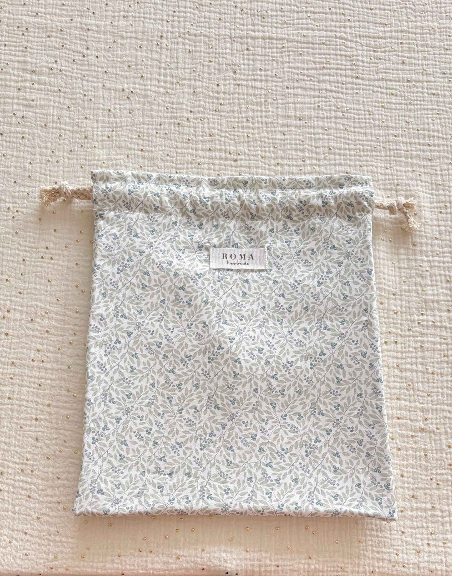 Bolsa merienda OLIVIA hecho artesanalmente en España.