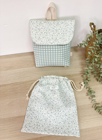 Bolsa merienda OLIVIA hecho artesanalmente en España.