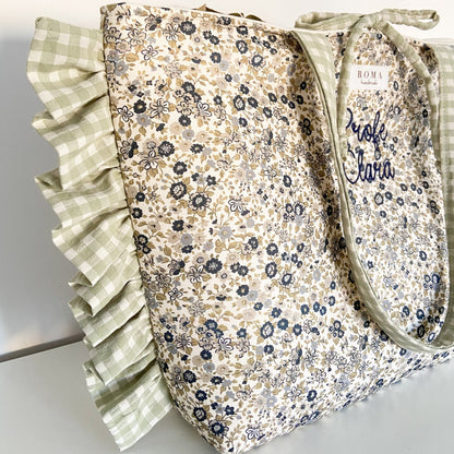 BOLSO VOLANTES - personalizado ¡Combínalo a tu gusto! hecho artesanalmente en España.