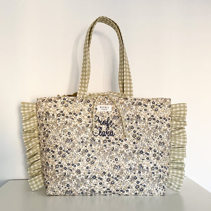 BOLSO VOLANTES - personalizado ¡Combínalo a tu gusto! hecho artesanalmente en España.