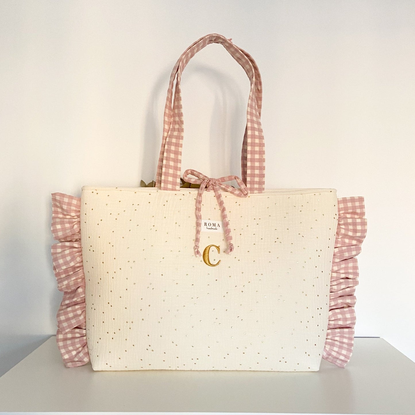 BOLSO VOLANTES - personalizado ¡Combínalo a tu gusto! hecho artesanalmente en España.