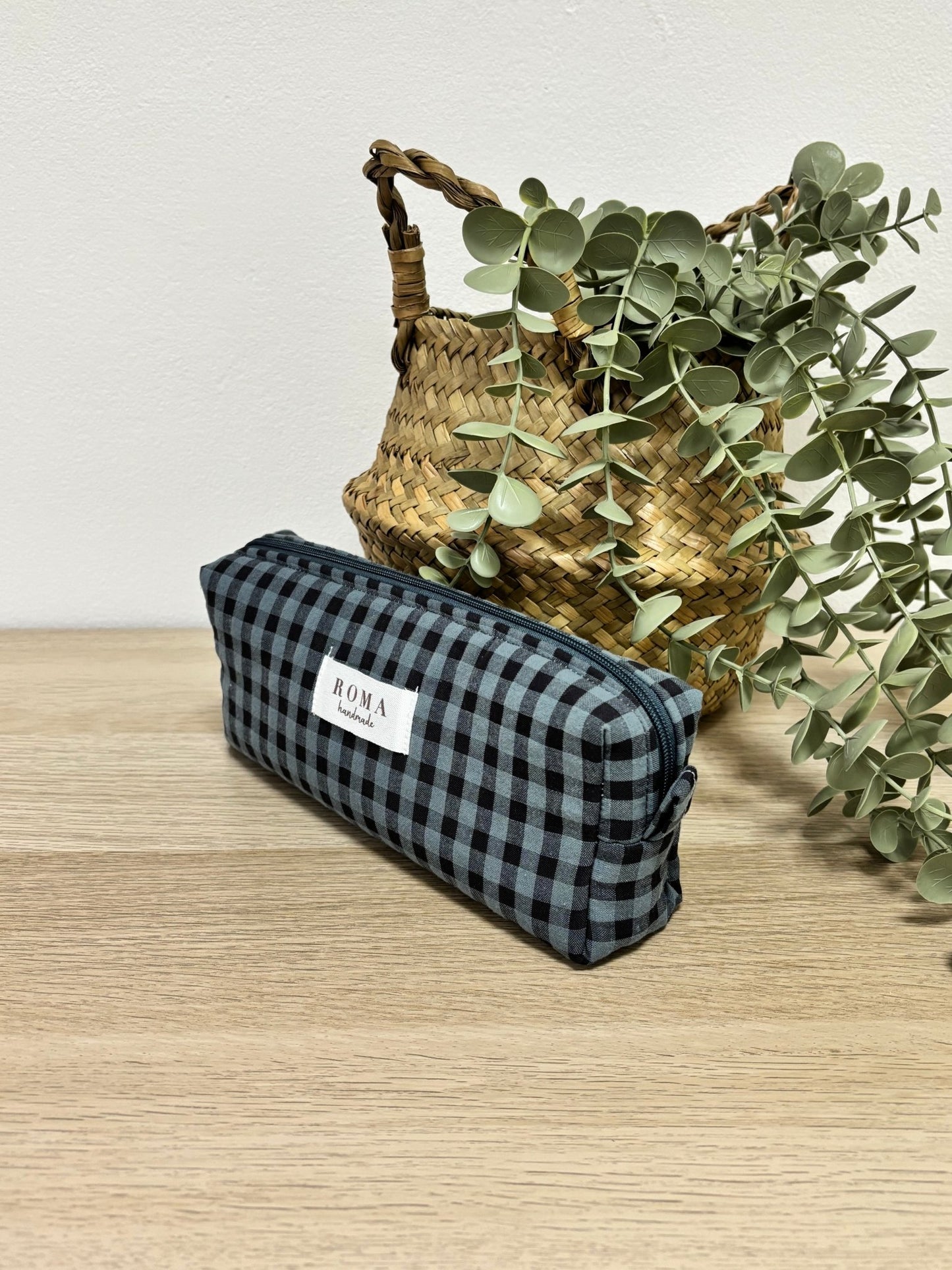 Estuche VICHY MARINO hecho artesanalmente en España.