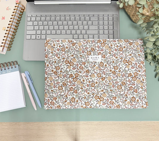 Funda ordenador o tablet BRUNA hecho artesanalmente en España.