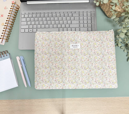 Funda ordenador o tablet JULIETA hecho artesanalmente en España.