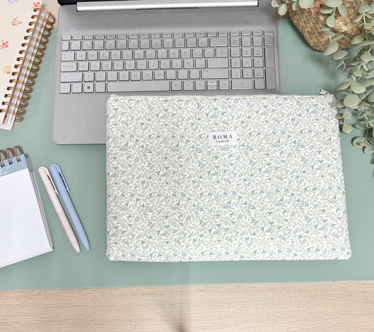 Funda ordenador o tablet OLIVIA hecho artesanalmente en España.